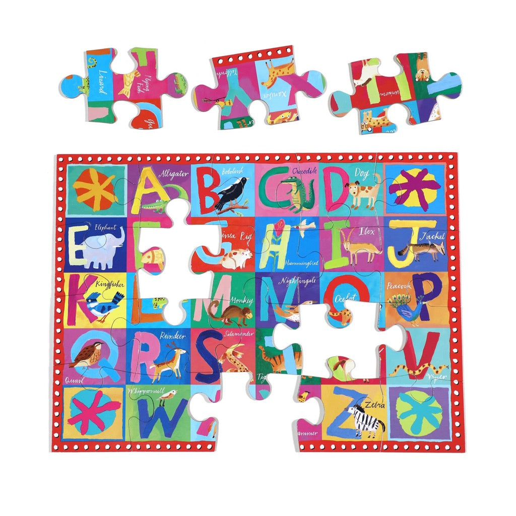 Animal ABC 20 Piece Puzzle