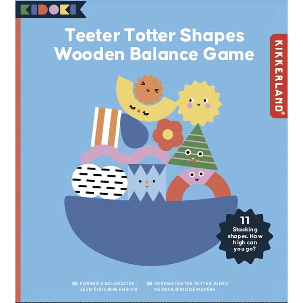 Toddler Shapes Balnancing Game