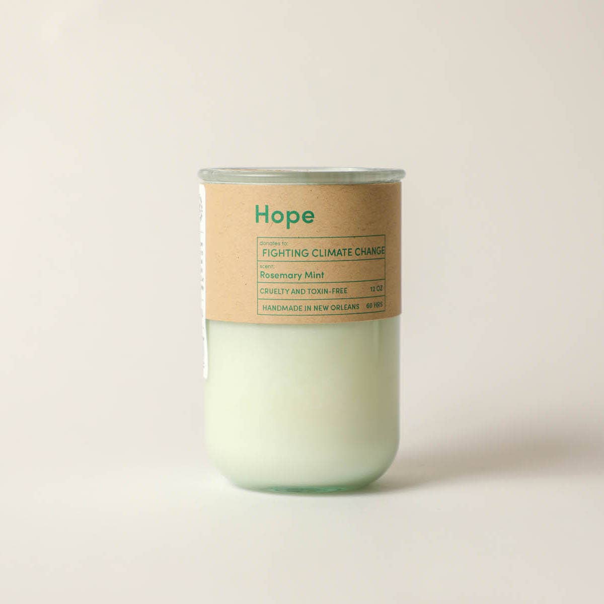 HOPE, Rosemary & Mint Candle