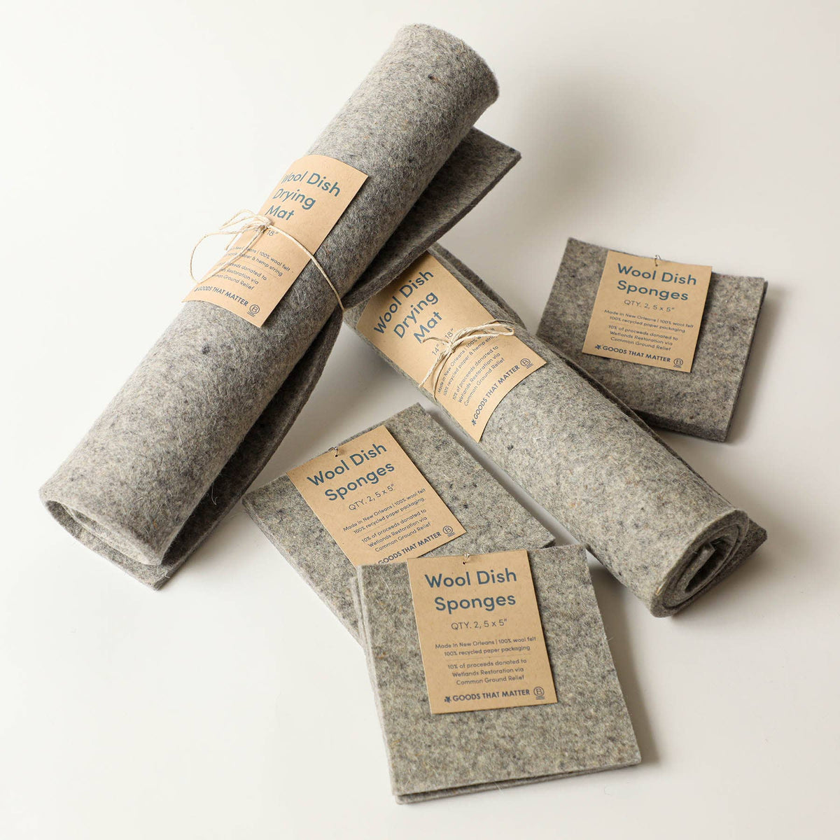 Wool Eco Dish Sponges