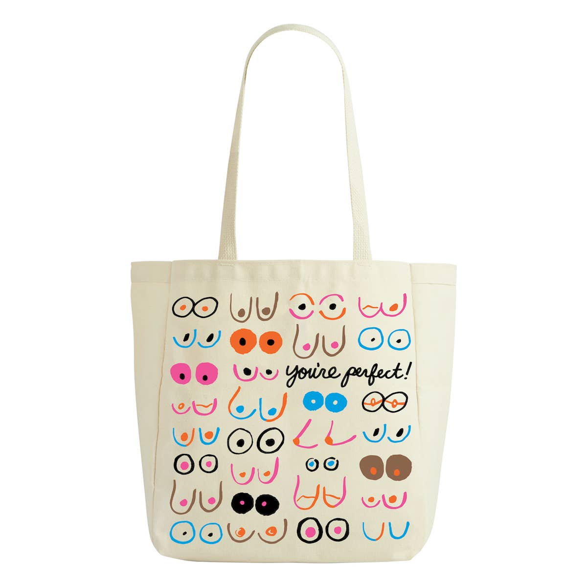 You're Perfect Boobs Tote Bag