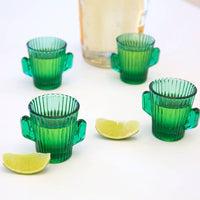 Cactus Shot Glasses - Set of 4