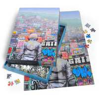 Scott Listfield- Graffiti City 1000 Piece Puzzle