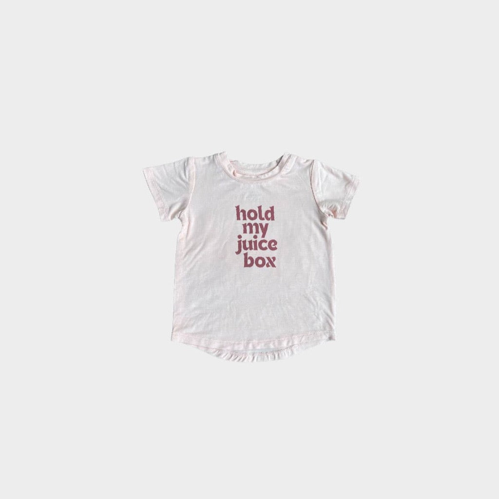 Hold My Juice Box Kids Tee