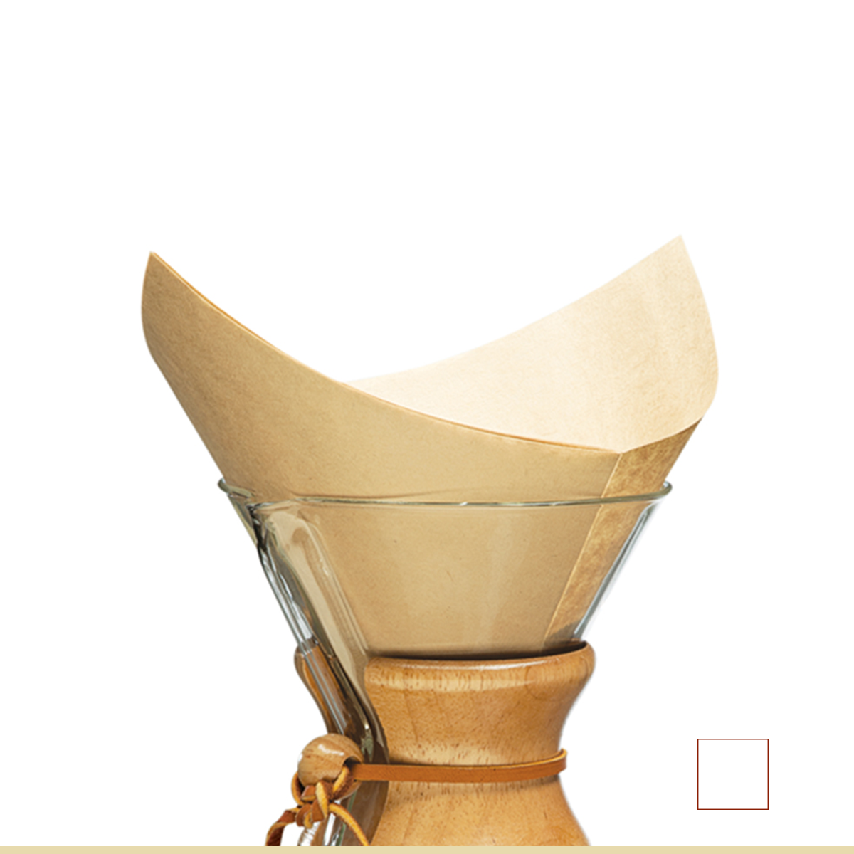 Chemex Pre-Folded Square Filters (Natural)