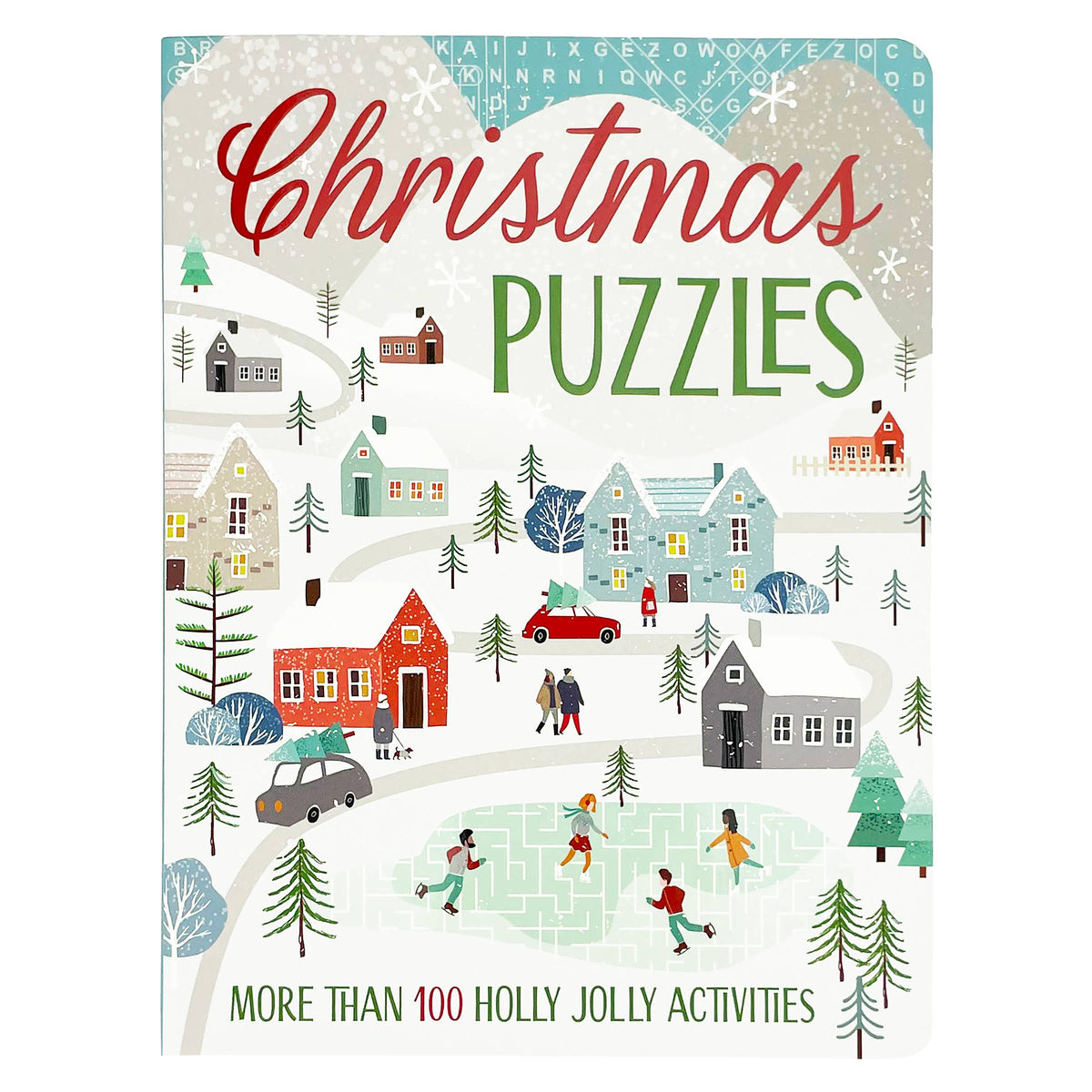 Christmas Mixed Puzzles Classic Cozy Stocking Stuffer Gift