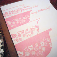 Pyrex Mothers Day Card