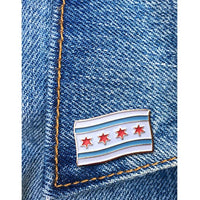 Chicago Flag Pin