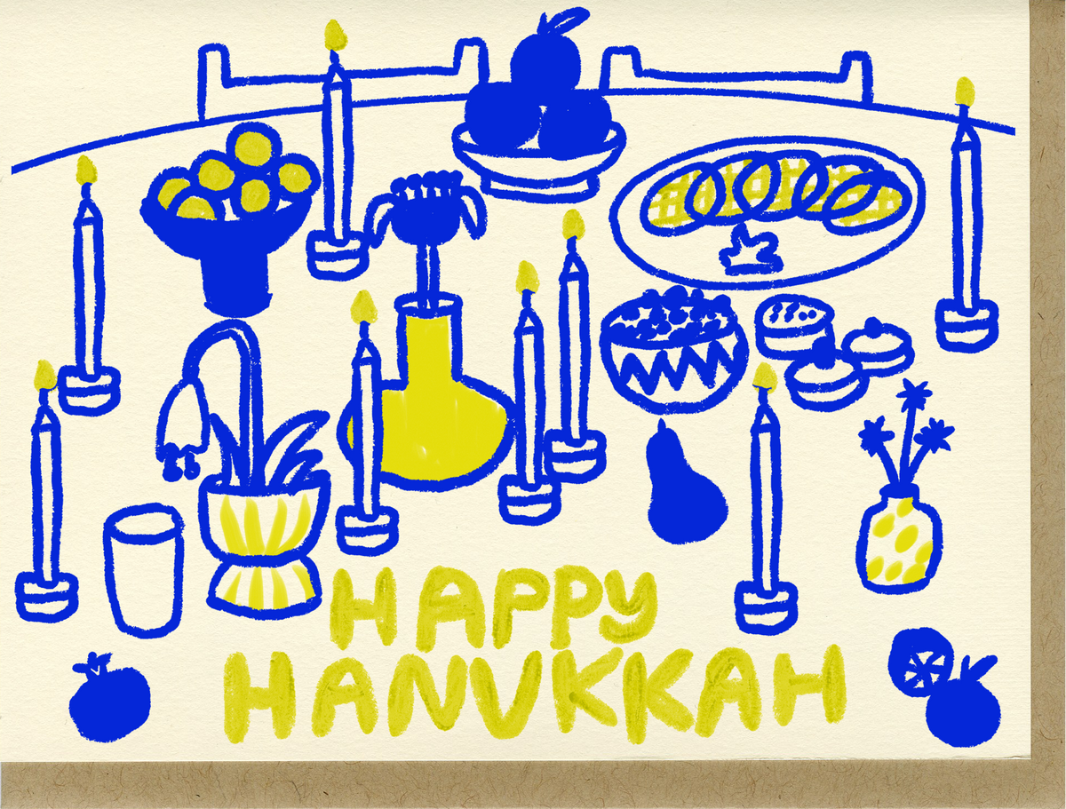 Happy Hanukkah Card