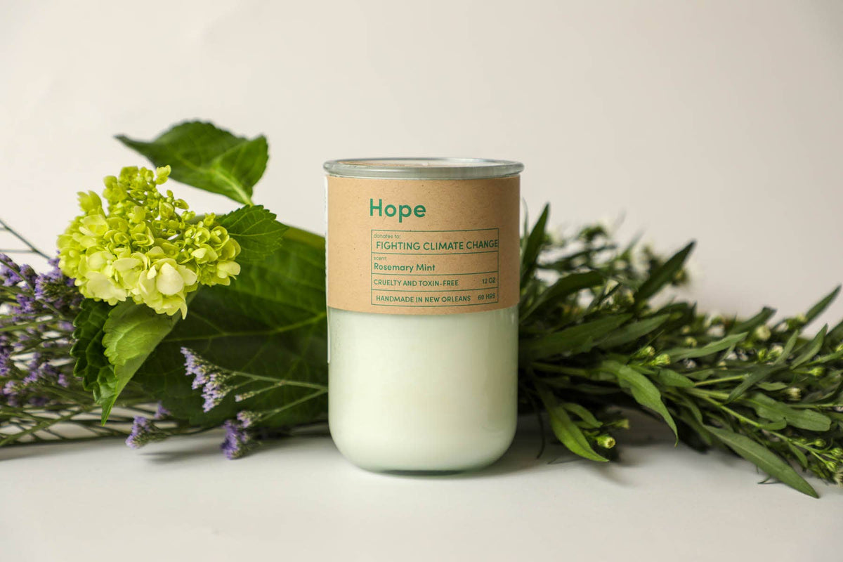 HOPE, Rosemary & Mint Candle