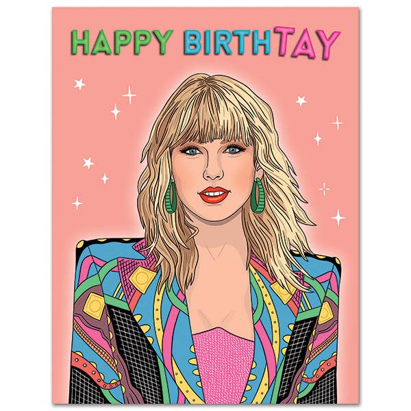 Taylor Happy BirthTAY Birthday Card