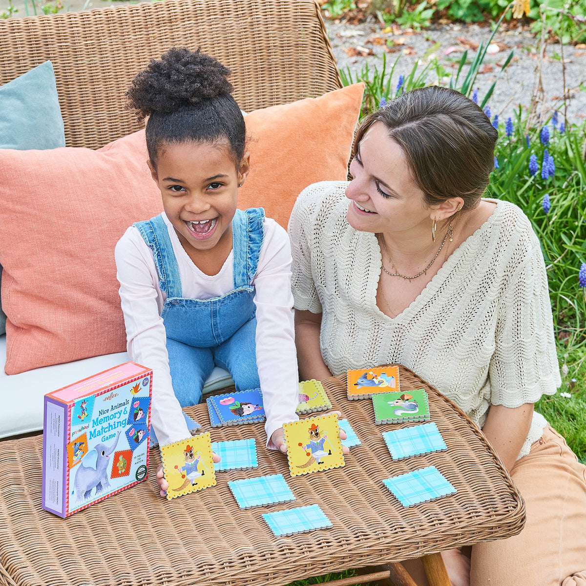 Preschool Animals Memory Game