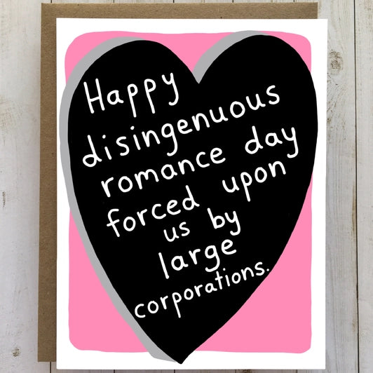 Disingenuous Valentine Card