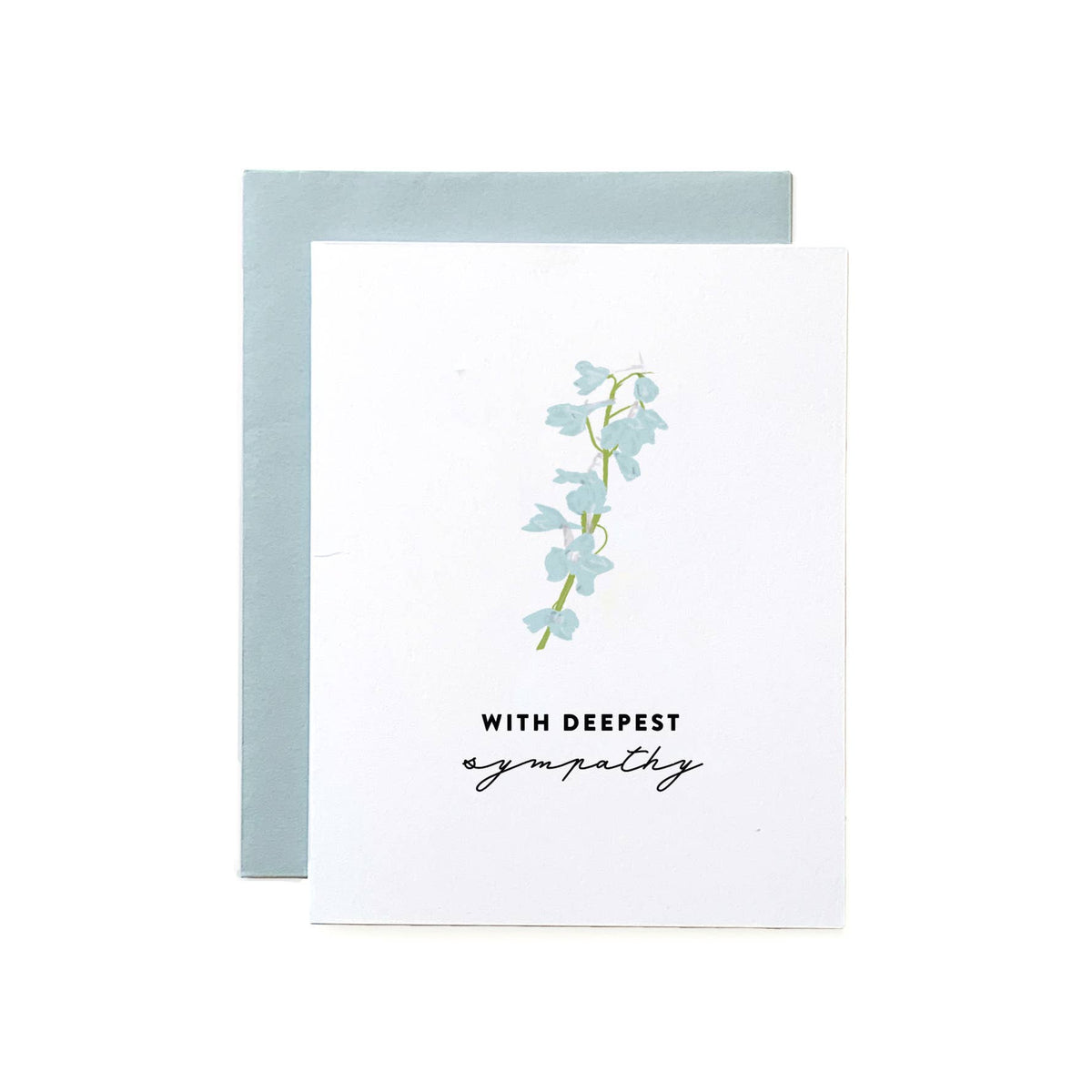 Floral With Deepest Sympathy Card