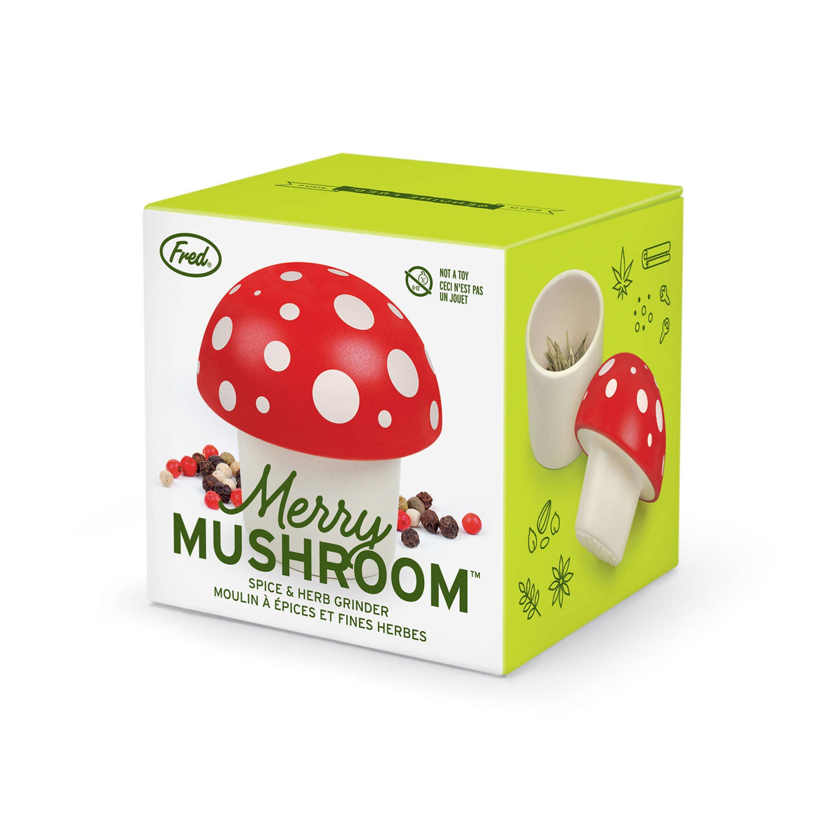 Merry Mushroom - Herb Grinder