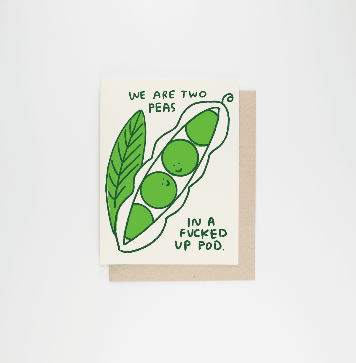 Two Peas Card