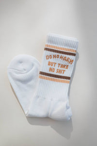 Do No Harm, Take No Shit Socks