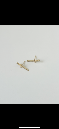 Dagger Stud Earrings