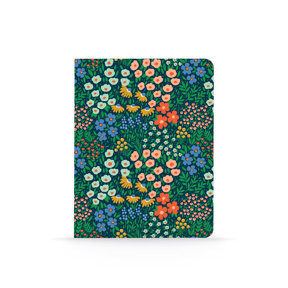 Navy Garden Layflat Journal Notebook