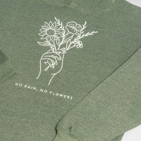 No Rain No Flowers Hoodie