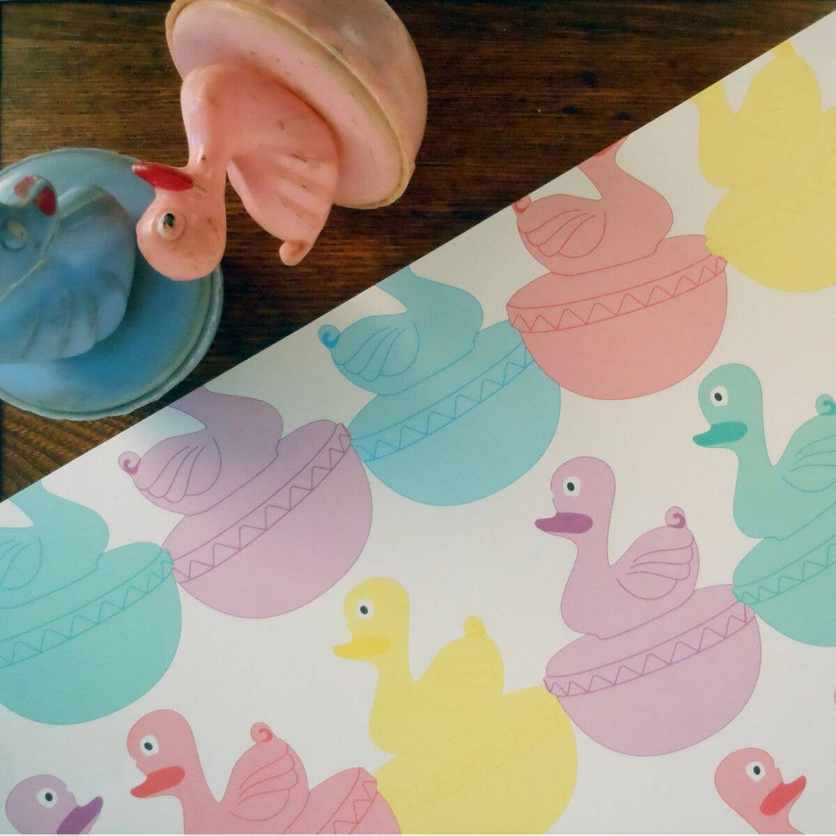 Carnival Duckies Gift Wrap